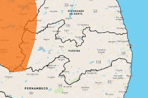 Inmet Emite Alerta Laranja De Perigo De Chuvas Intensas Para Sousa