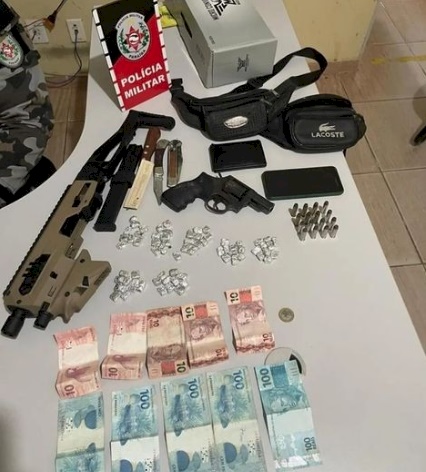 Pol Cias Civil E Militar Prendem Suspeito De Homic Dio E Apreende Armas