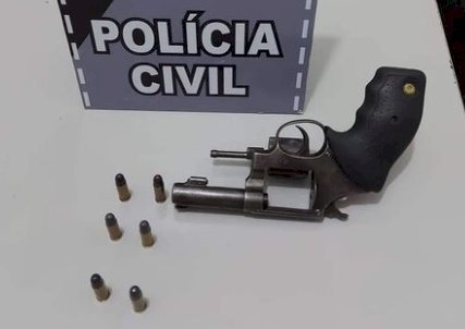 Denúncia anônima ajuda a Polícia a tirar mais uma arma de fogo de