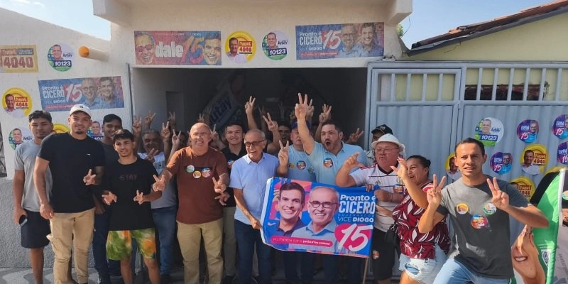 Cícero Lucena cumpre agenda no Sertão e recebe apoio de lideranças em Marizópolis