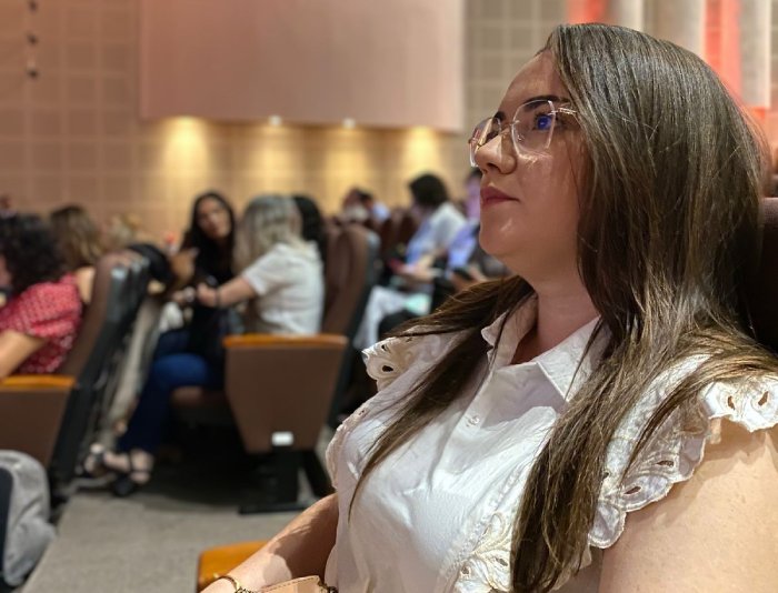 Vice-prefeita de São Francisco, Mirelly Casimiro, em João Pessoa